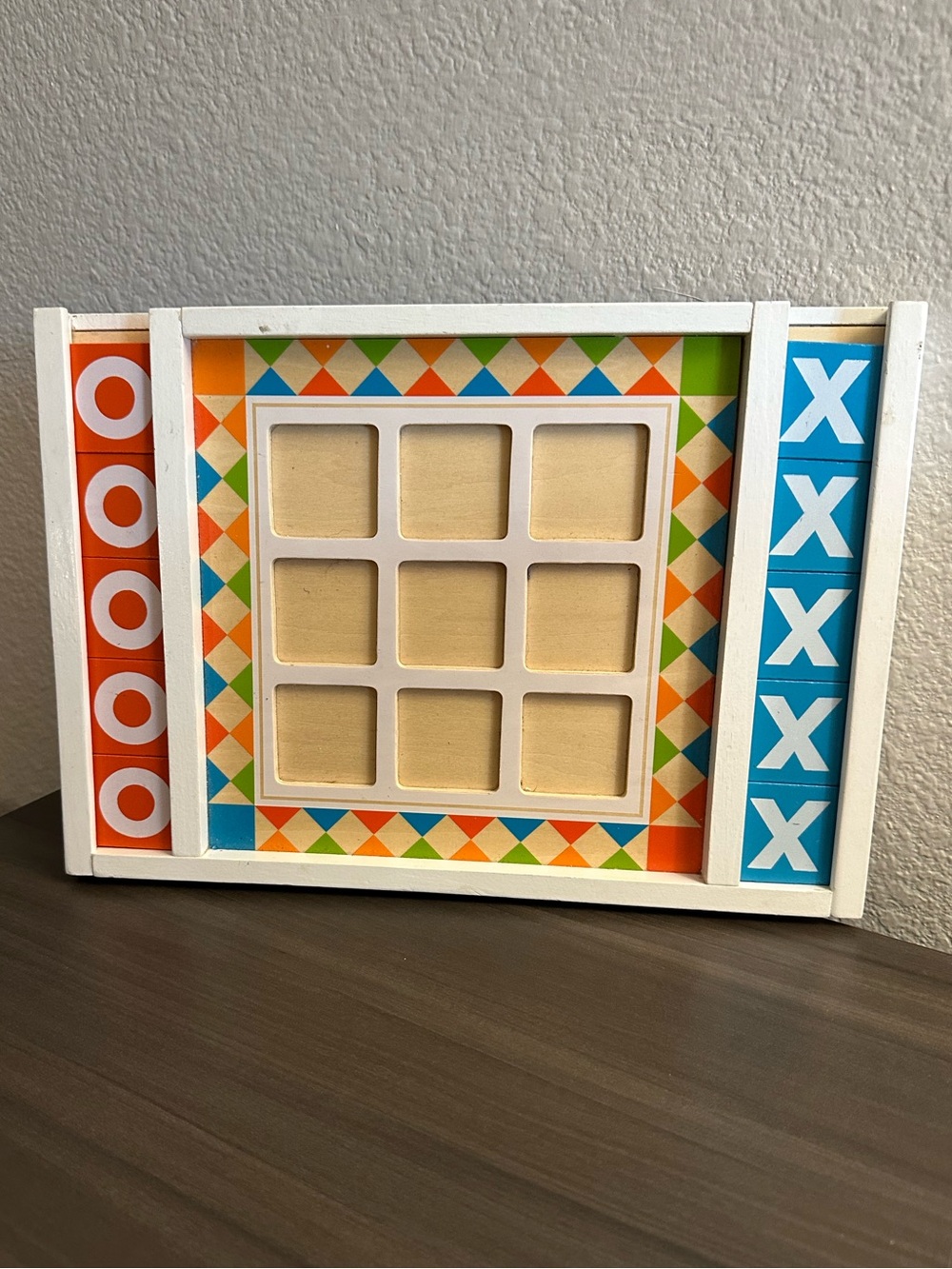 Melissa & Doug • wooden tic tac toe board • all pieces are wooden • kids toy